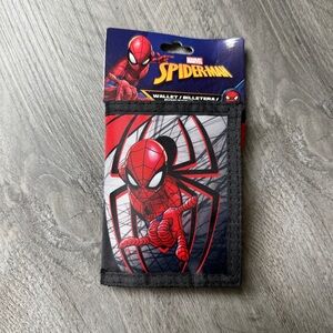 Spider-Man Wallet Colorful Velcro Kids Youth Unisex NEW Black Red